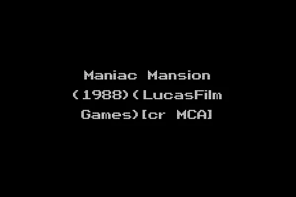 Maniac Mansion (1988)(LucasFilm Games)[cr MCA]