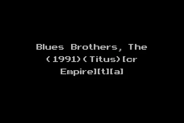 Blues Brothers, The (1991)(Titus)[cr Empire][t][a]