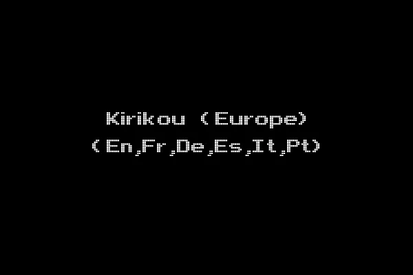 Kirikou (Europe) (En,Fr,De,Es,It,Pt)