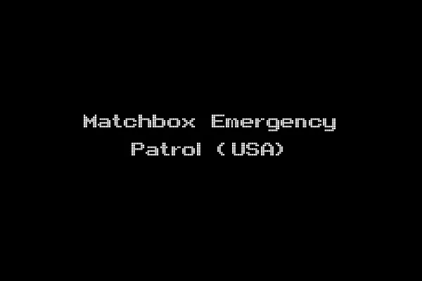 Matchbox Emergency Patrol (USA)