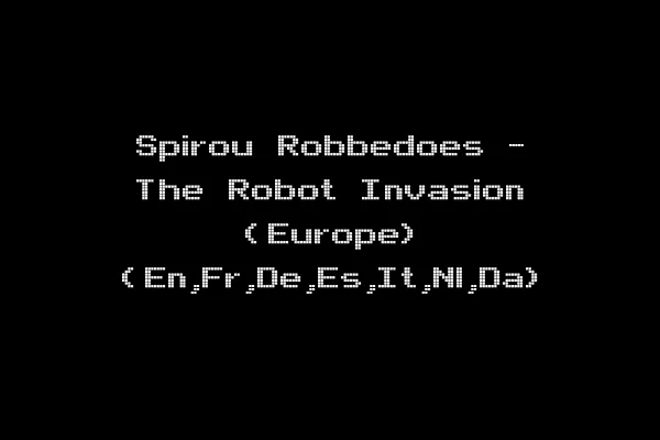 Spirou Robbedoes - The Robot Invasion (Europe) (En,Fr,De,Es,It,Nl,Da)