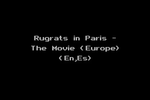 Rugrats in Paris - The Movie (Europe) (En,Es)