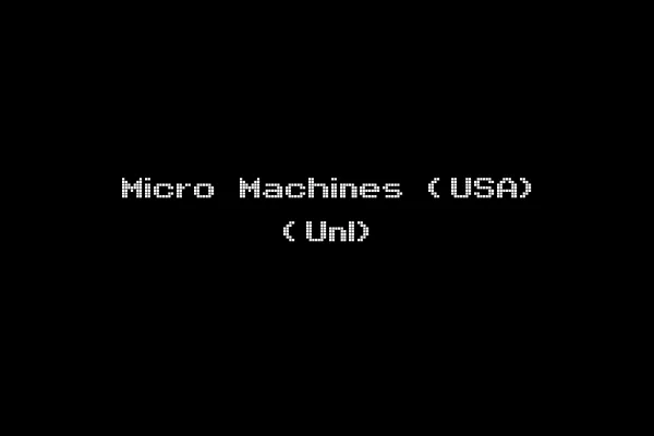 Micro Machines (USA) (Unl)