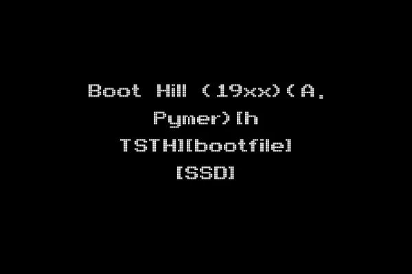 Boot Hill (19xx)(A. Pymer)[h TSTH][bootfile] [SSD]