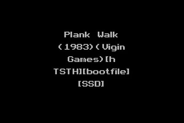 Plank Walk (1983)(Vigin Games)[h TSTH][bootfile] [SSD]