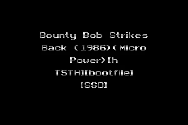 Bounty Bob Strikes Back (1986)(Micro Power)[h TSTH][bootfile] [SSD]