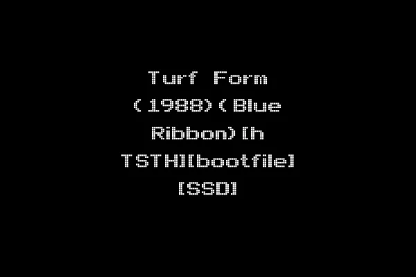 Turf Form (1988)(Blue Ribbon)[h TSTH][bootfile] [SSD]