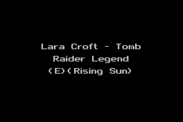 Lara Croft - Tomb Raider Legend (E)(Rising Sun)
