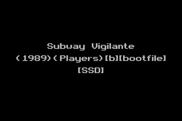 Subway Vigilante (1989)(Players)[b][bootfile] [SSD]