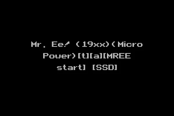 Mr. Ee! (19xx)(Micro Power)[t][a][MREE start] [SSD]