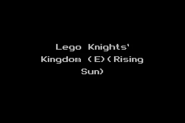 Lego Knights' Kingdom (E)(Rising Sun)