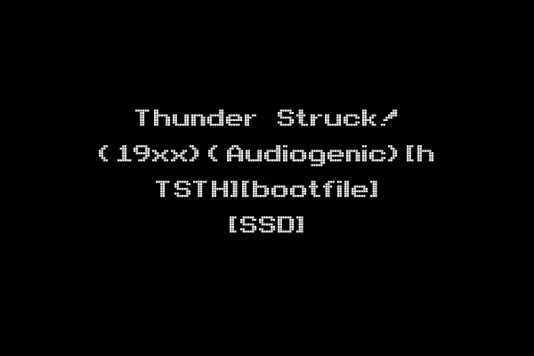 Thunder Struck! (19xx)(Audiogenic)[h TSTH][bootfile] [SSD]