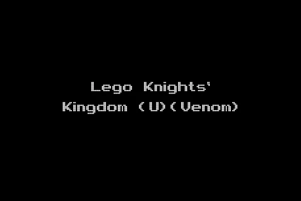 Lego Knights' Kingdom (U)(Venom)