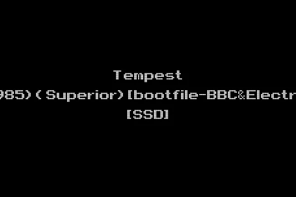 Tempest (1985)(Superior)[bootfile-BBC&Electron] [SSD]