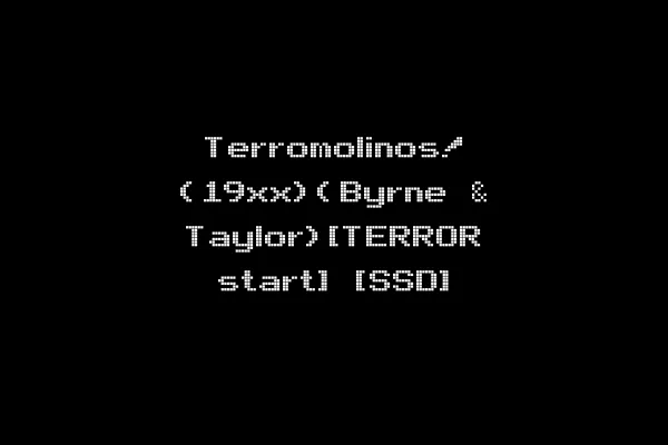 Terromolinos! (19xx)(Byrne & Taylor)[TERROR start] [SSD]