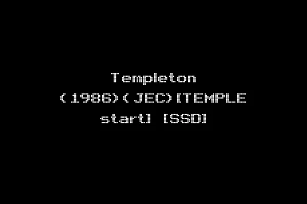 Templeton (1986)(JEC)[TEMPLE start] [SSD]