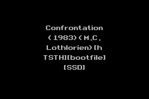 Confrontation (1983)(M.C. Lothlorien)[h TSTH][bootfile] [SSD]