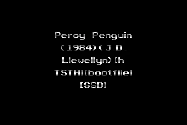 Percy Penguin (1984)(J.D. Llewellyn)[h TSTH][bootfile] [SSD]