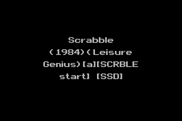 Scrabble (1984)(Leisure Genius)[a][SCRBLE start] [SSD]