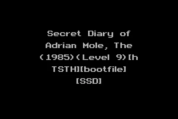 Secret Diary of Adrian Mole, The (1985)(Level 9)[h TSTH][bootfile] [SSD]