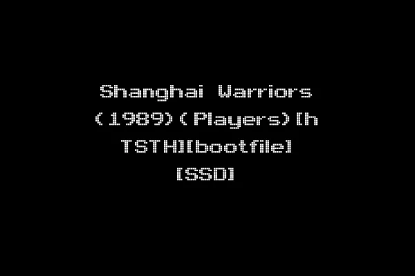 Shanghai Warriors (1989)(Players)[h TSTH][bootfile] [SSD]