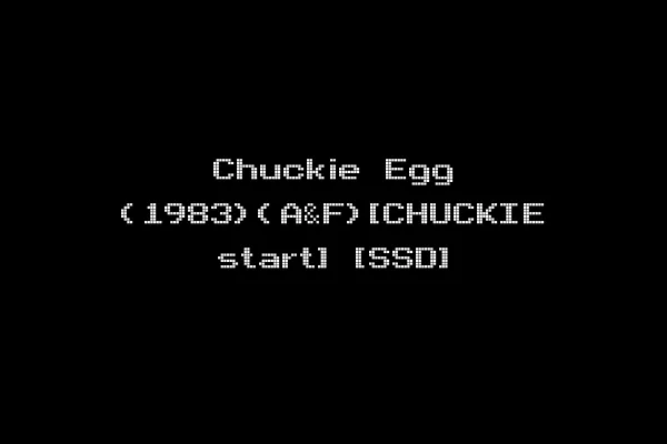 Chuckie Egg (1983)(A&F)[CHUCKIE start] [SSD]