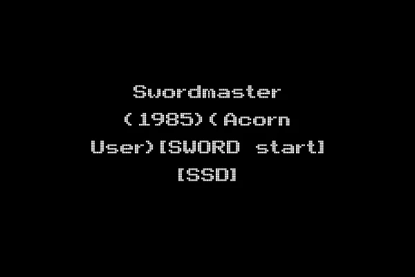 Swordmaster (1985)(Acorn User)[SWORD start] [SSD]