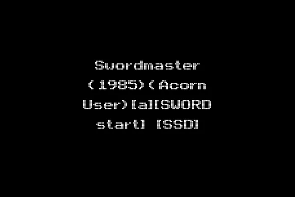 Swordmaster (1985)(Acorn User)[a][SWORD start] [SSD]