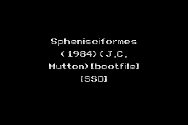 Sphenisciformes (1984)(J.C. Mutton)[bootfile] [SSD]
