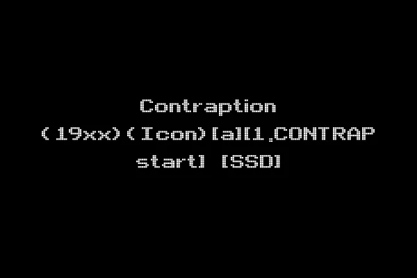 Contraption (19xx)(Icon)[a][1.CONTRAP start] [SSD]