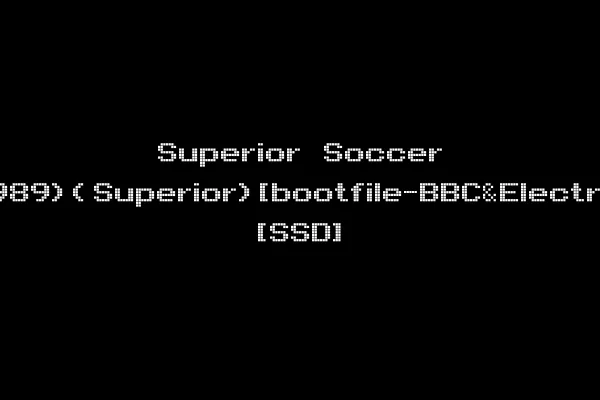 Superior Soccer (1989)(Superior)[bootfile-BBC&Electron] [SSD]