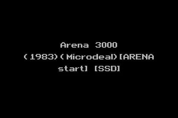 Arena 3000 (1983)(Microdeal)[ARENA start] [SSD]