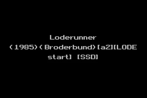 Loderunner (1985)(Broderbund)[a2][LODE start] [SSD]