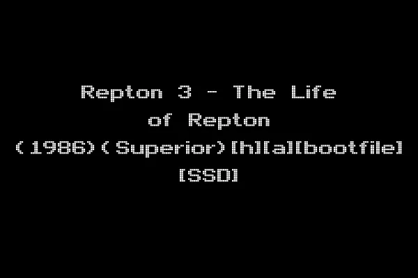Repton 3 - The Life of Repton (1986)(Superior)[h][a][bootfile] [SSD]