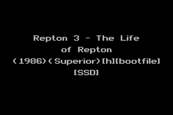 Repton 3 - The Life of Repton (1986)(Superior)[h][bootfile] [SSD]