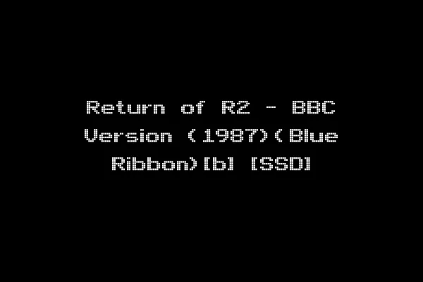 Return of R2 - BBC Version (1987)(Blue Ribbon)[b] [SSD]