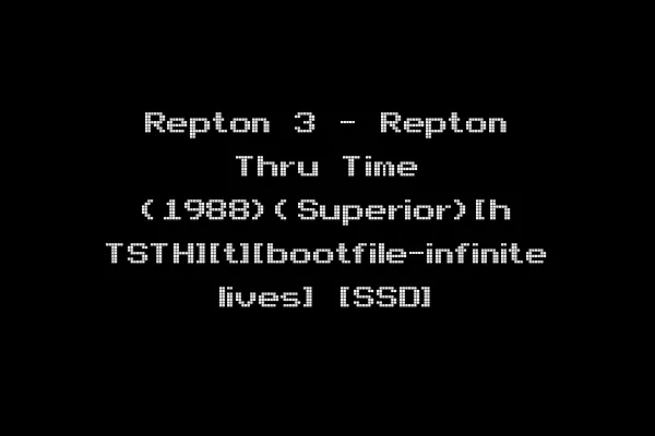 Repton 3 - Repton Thru Time (1988)(Superior)[h TSTH][t][bootfile-infinite lives] [SSD]