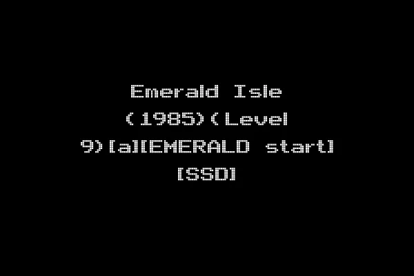 Emerald Isle (1985)(Level 9)[a][EMERALD start] [SSD]