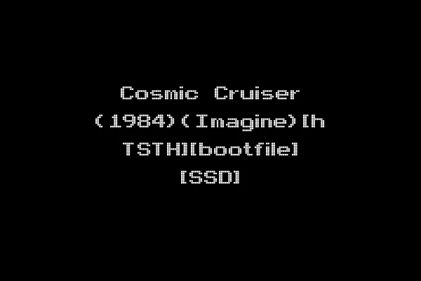 Cosmic Cruiser (1984)(Imagine)[h TSTH][bootfile] [SSD]