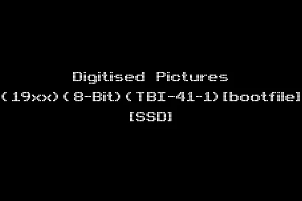 Digitised Pictures (19xx)(8-Bit)(TBI-41-1)[bootfile] [SSD]