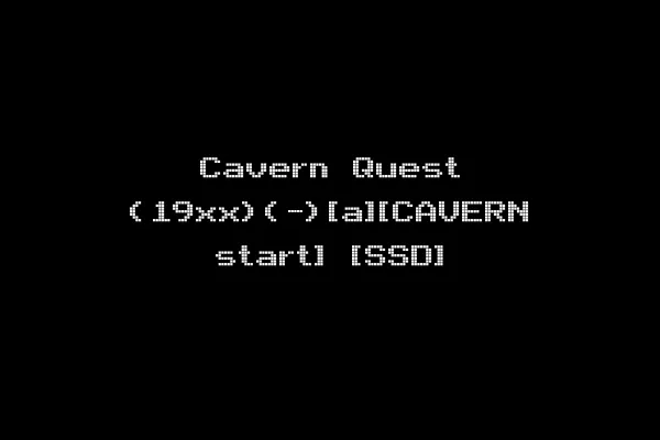 Cavern Quest (19xx)(-)[a][CAVERN start] [SSD]