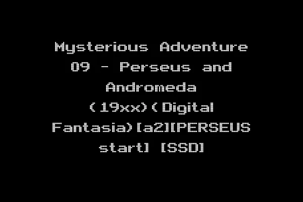 Mysterious Adventure 09 - Perseus and Andromeda (19xx)(Digital Fantasia)[a2][PERSEUS start] [SSD]