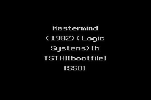 Mastermind (1982)(Logic Systems)[h TSTH][bootfile] [SSD]