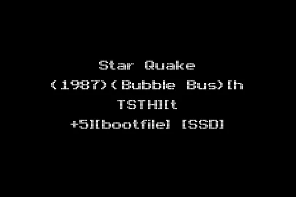 Star Quake (1987)(Bubble Bus)[h TSTH][t +5][bootfile] [SSD]