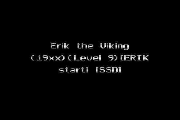 Erik the Viking (19xx)(Level 9)[ERIK start] [SSD]