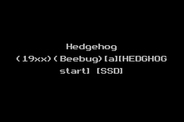 Hedgehog (19xx)(Beebug)[a][HEDGHOG start] [SSD]