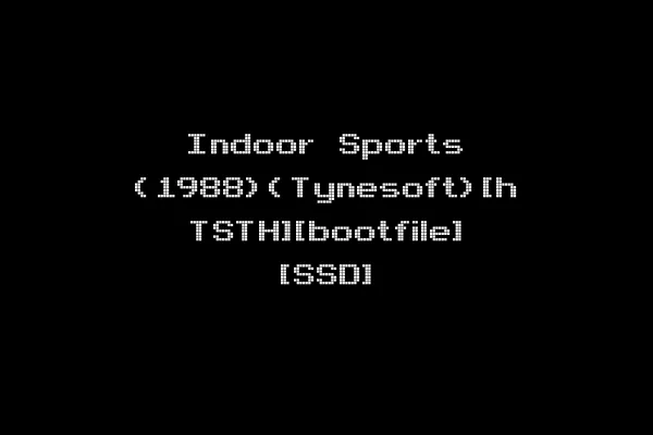 Indoor Sports (1988)(Tynesoft)[h TSTH][bootfile] [SSD]