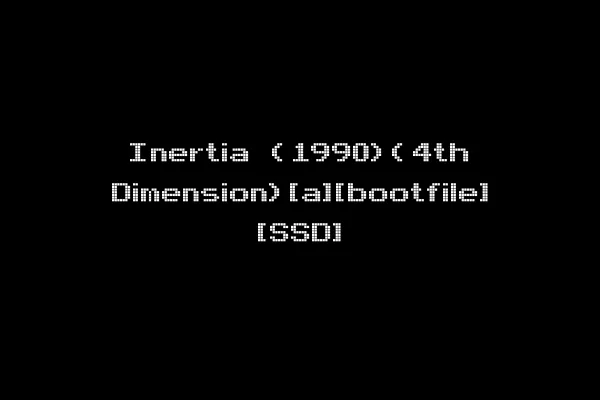 Inertia (1990)(4th Dimension)[a][bootfile] [SSD]