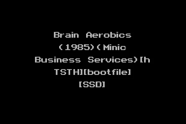 Brain Aerobics (1985)(Minic Business Services)[h TSTH][bootfile] [SSD]