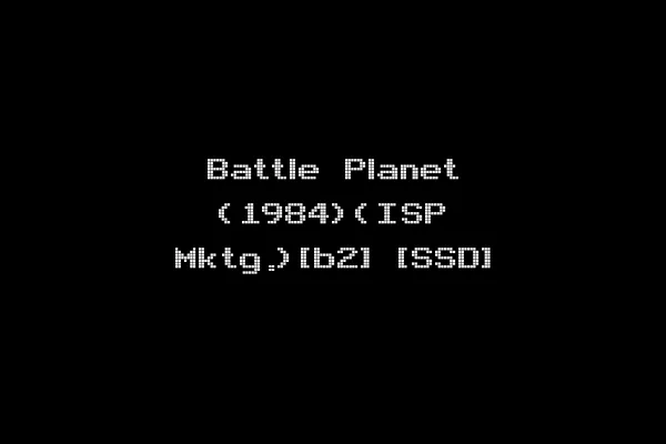Battle Planet (1984)(ISP Mktg.)[b2] [SSD]